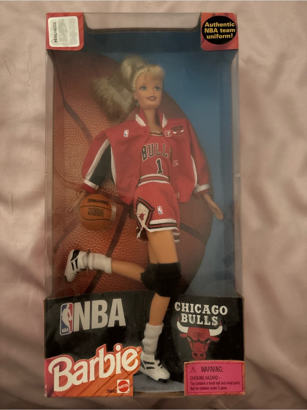 Barbie Chicago Bulls Red and White Team Doll